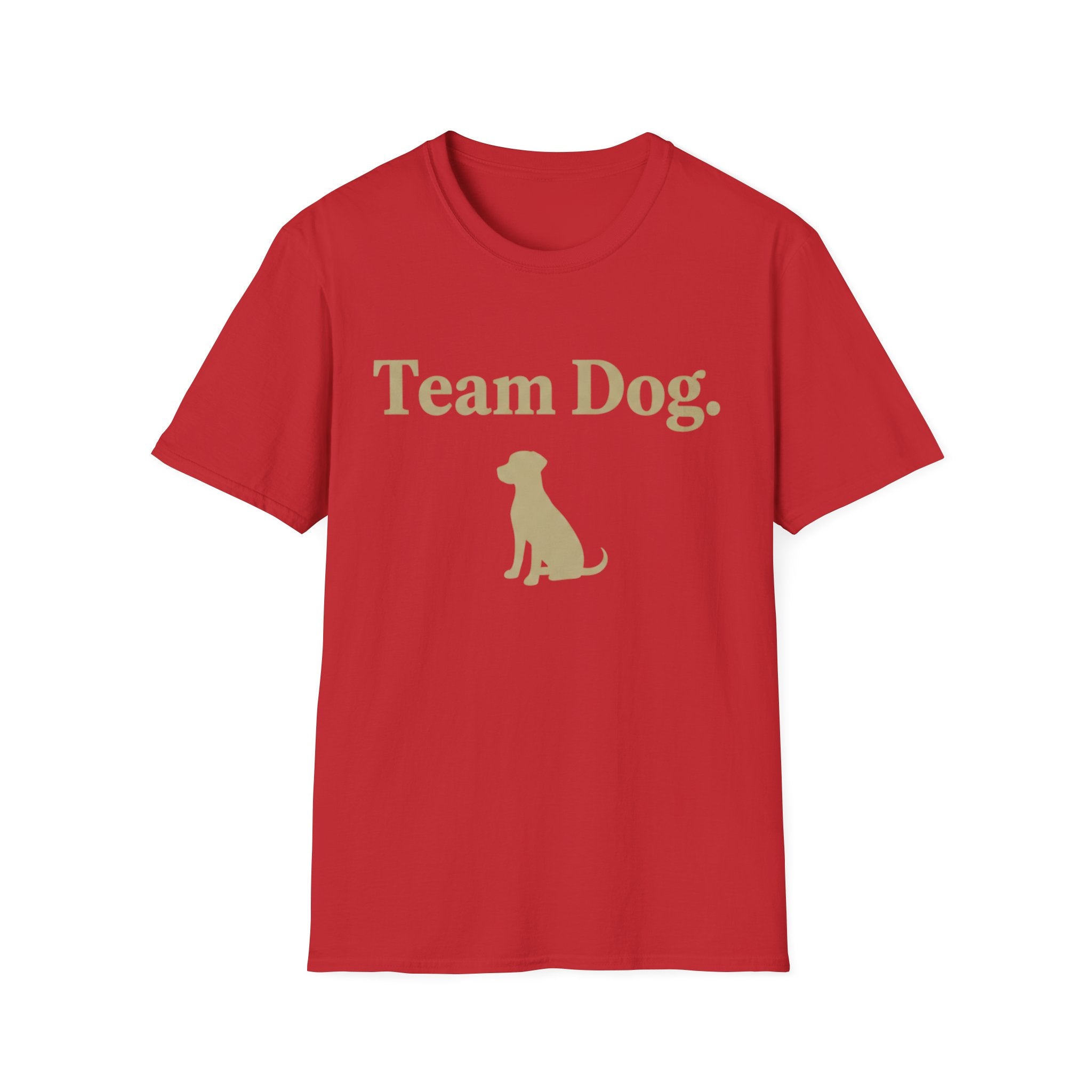 Pet Lover T-Shirt — "Team Dog" Funny Graphic Tee