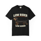 Low Rider Dachshund T-Shirt — 'Low Rider' Retro Dog Graphic Tee