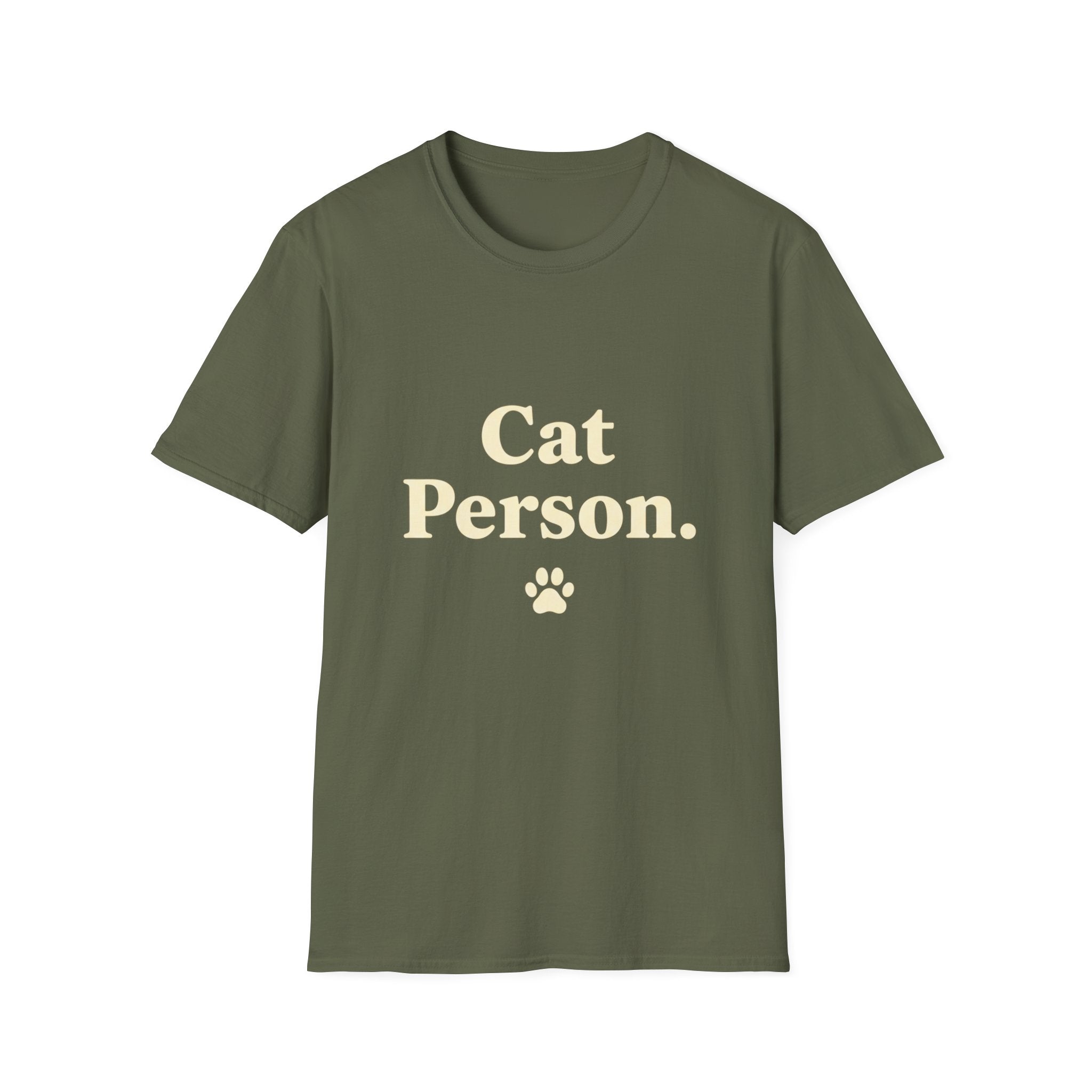Pet Lover T-Shirt — Cat Person