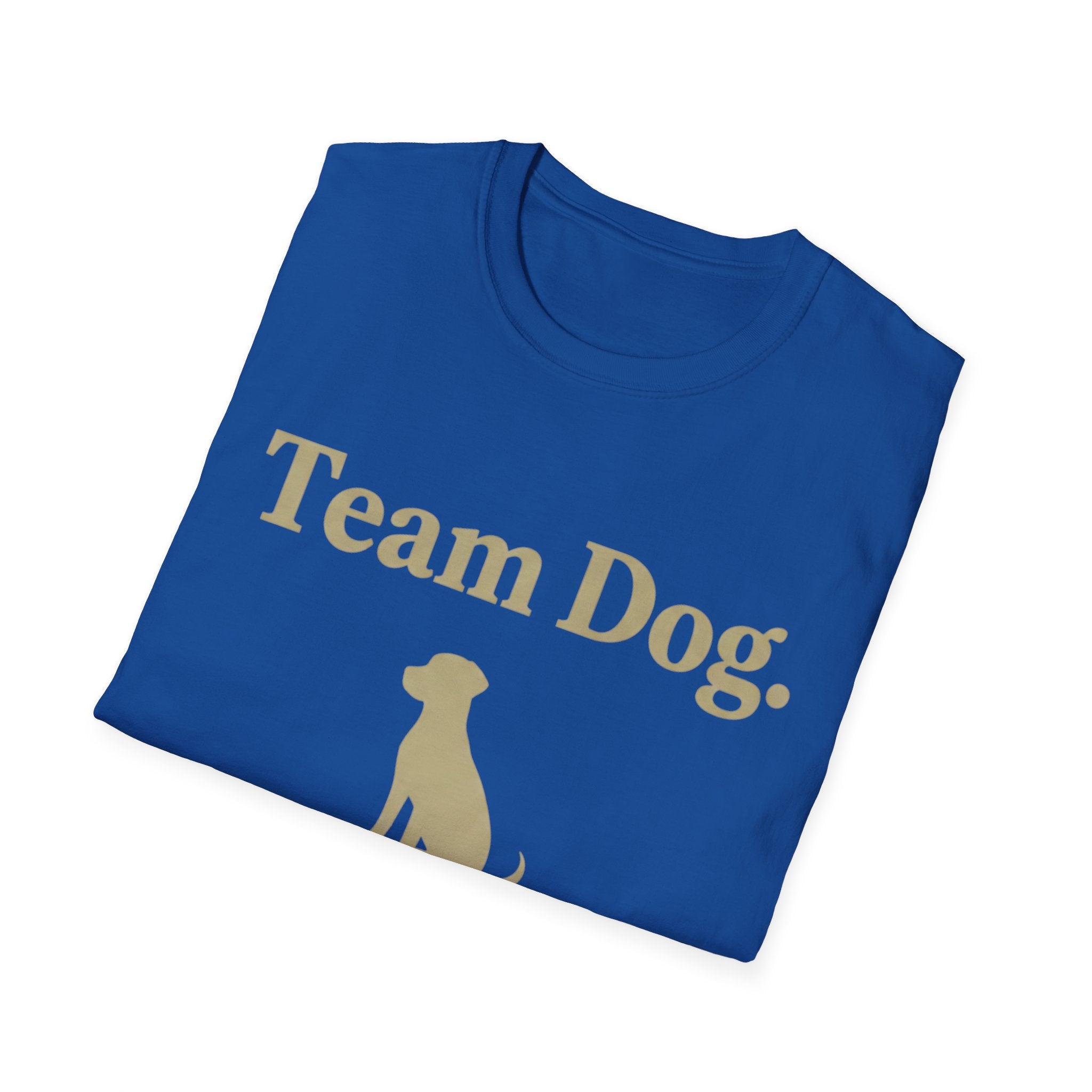 Pet Lover T-Shirt — "Team Dog" Funny Graphic Tee