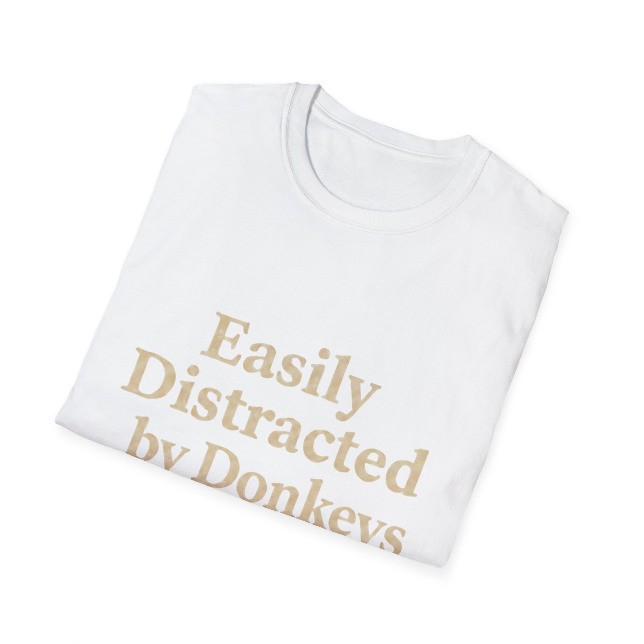 Pet Lover T-Shirt Distracted by donkeys