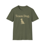 Pet Lover T-Shirt — "Team Dog" Funny Graphic Tee