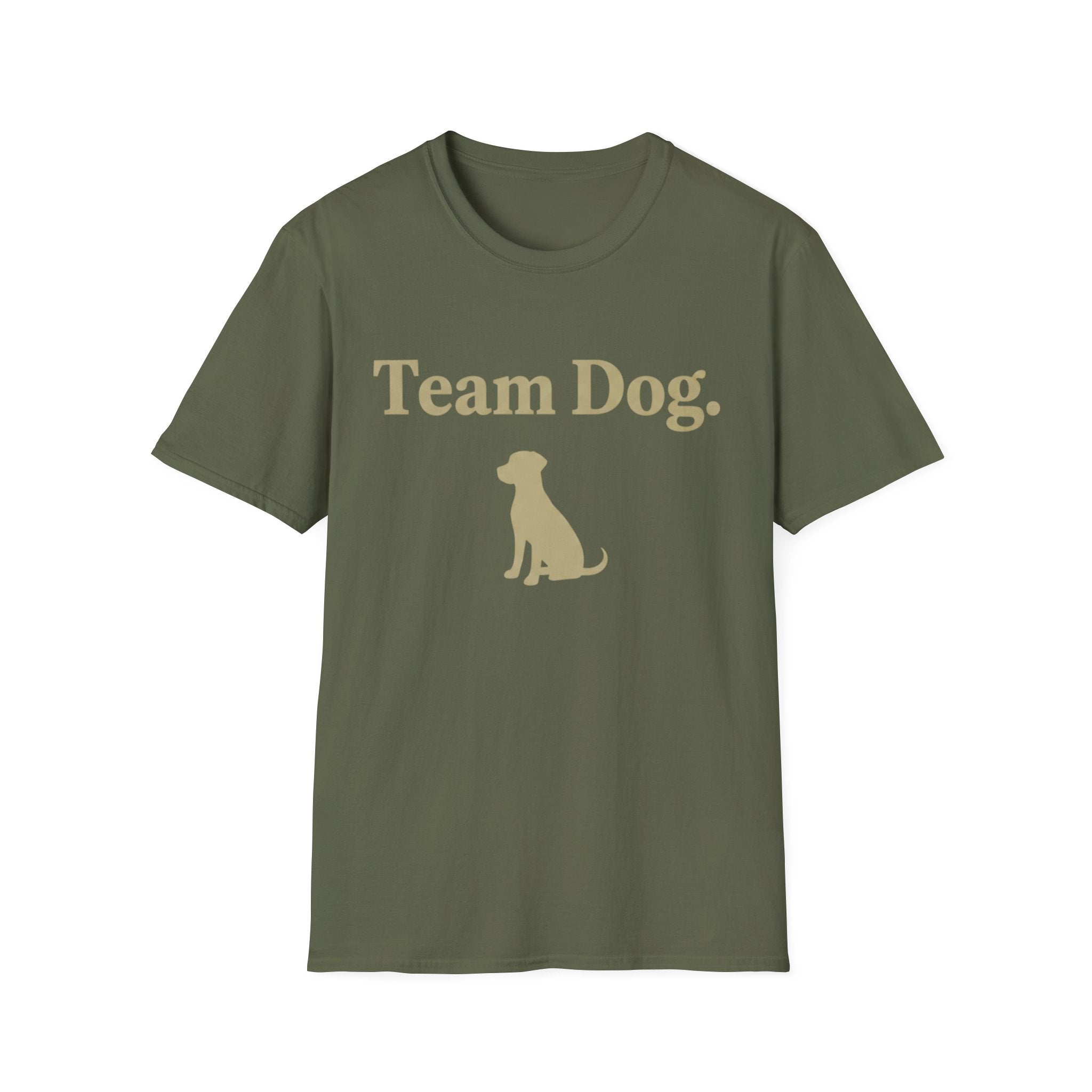 Pet Lover T-Shirt — "Team Dog" Funny Graphic Tee