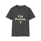 Pet Lover T-Shirt — Cat Person