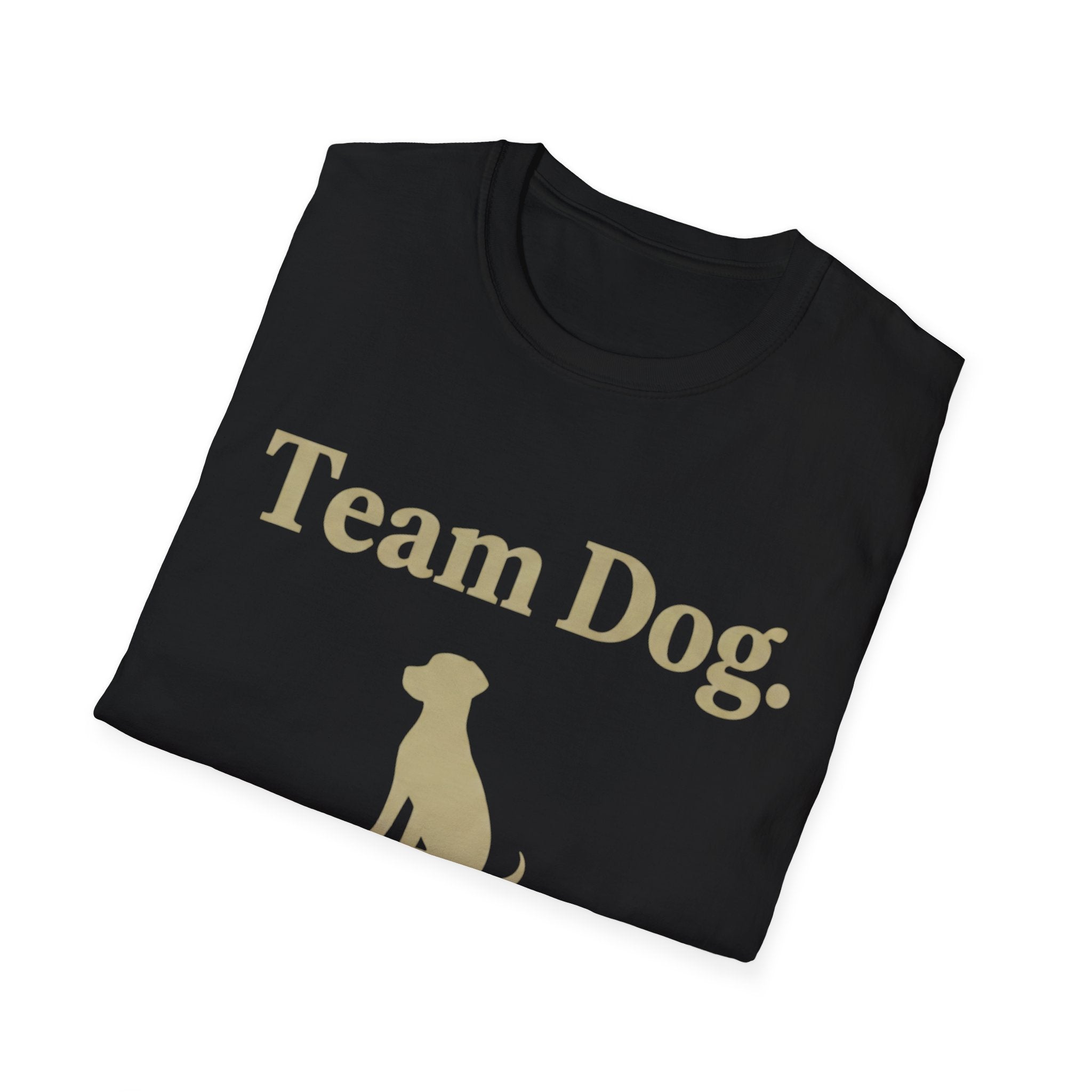 Pet Lover T-Shirt — "Team Dog" Funny Graphic Tee