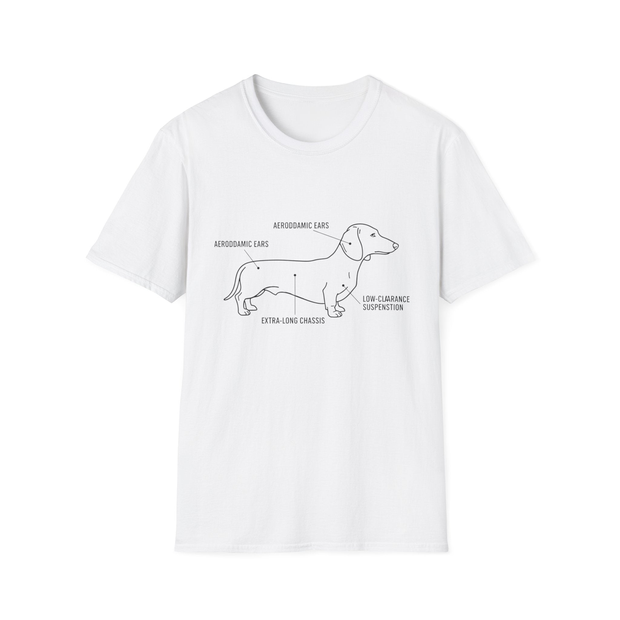 Pet Lover T-Shirt Diagram