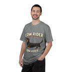 Pet lover T-shirt — 'Low Rider' Retro Dog Graphic Tee