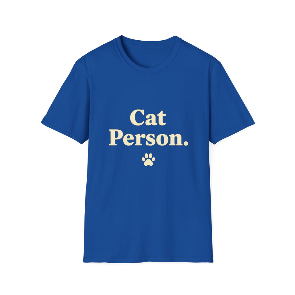 Pet Lover T-Shirt — Cat Person