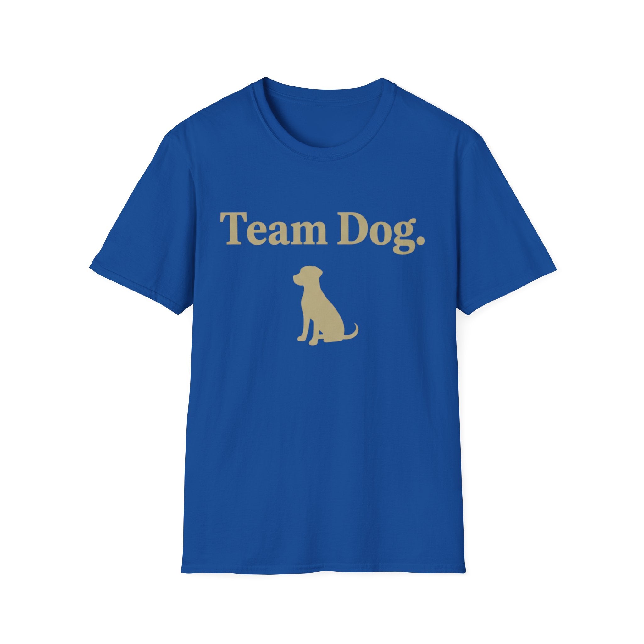 Pet Lover T-Shirt — "Team Dog" Funny Graphic Tee