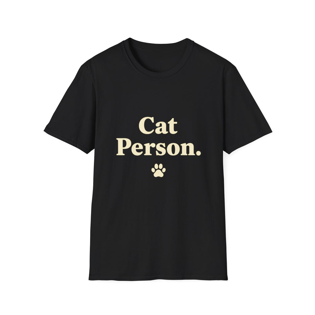 Pet Lover T-Shirt — Cat Person