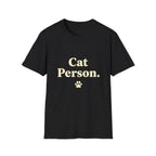 Pet Lover T-Shirt — Cat Person