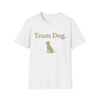 Pet Lover T-Shirt — "Team Dog" Funny Graphic Tee