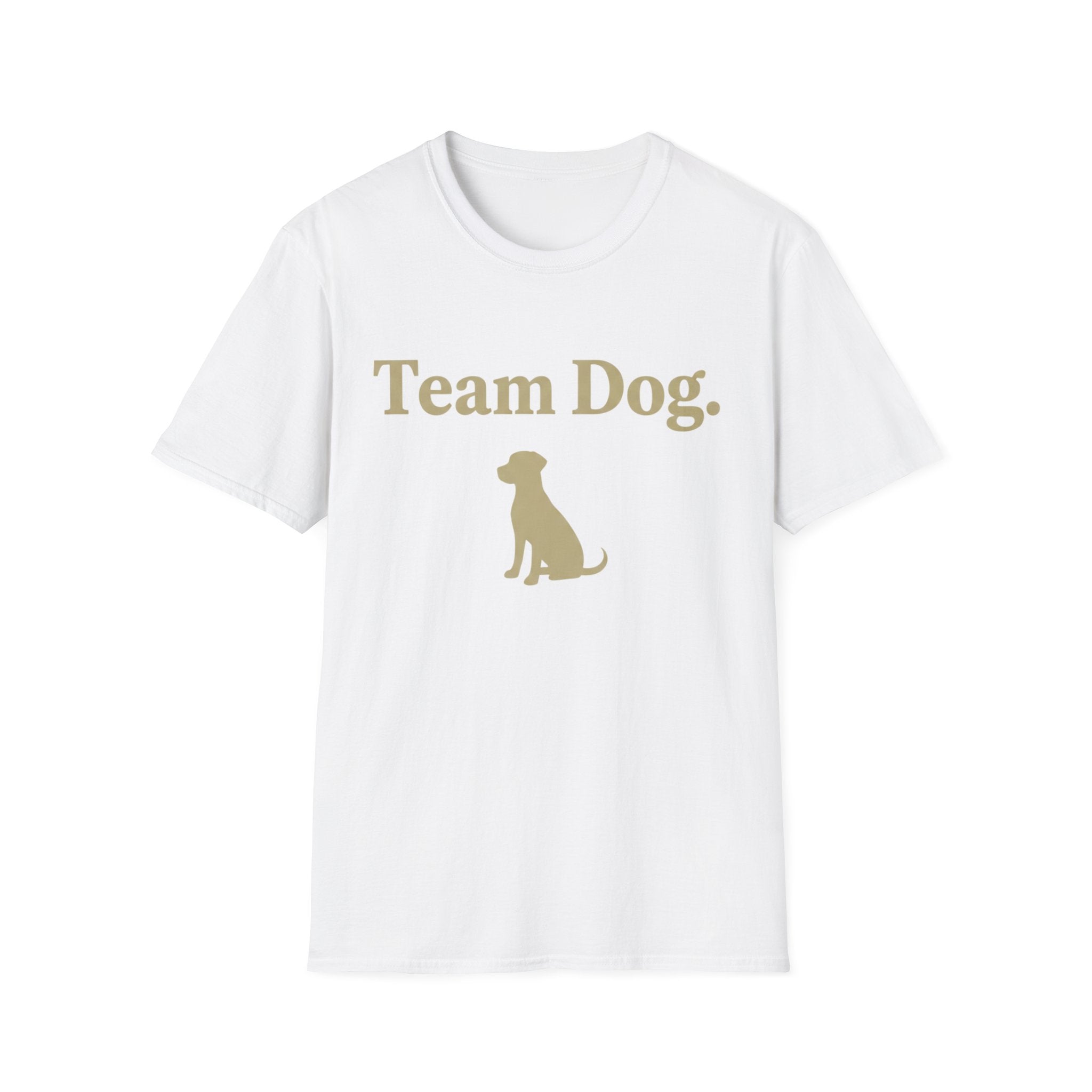 Pet Lover T-Shirt — "Team Dog" Funny Graphic Tee